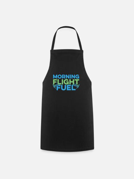 Kolibri Kaffee Koffein - Kochschürze - Schwarz