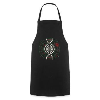 Dart Players Its In My DNA - Cooking Apron - black - Front - AI Model Male 185 dark (185cm)