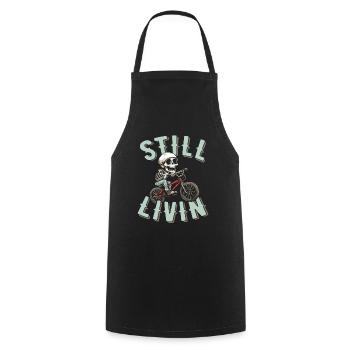 Bmx Bmx Biker - Kochschürze - Schwarz - Vorne - AI Model Male 185 dark (185cm)