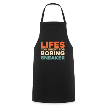 Sneakers - Cooking Apron - black - Front - AI Model Male 185 dark (185cm)