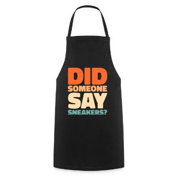 Sneakers - Cooking Apron - black - Front - AI Model Male 185 dark (185cm)