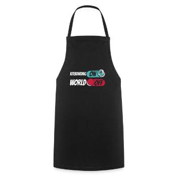 Kitesurfer Kitesurfing Kiting Kitesurfing - Cooking Apron - black - Front - AI Model Male 185 dark (185cm)