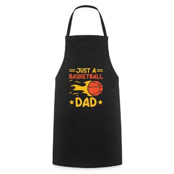 Basket-ball Basketteur Basketteur Père - Tablier de cuisine - noir - Devant - AI Model Male 185 dark (185cm)