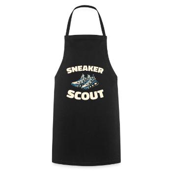 Sneakers - Cooking Apron - black - Front - AI Model Male 185 dark (185cm)