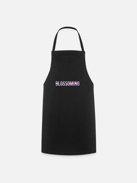 S’épanouir dans les couleurs de Trans - Tablier de cuisine - noir