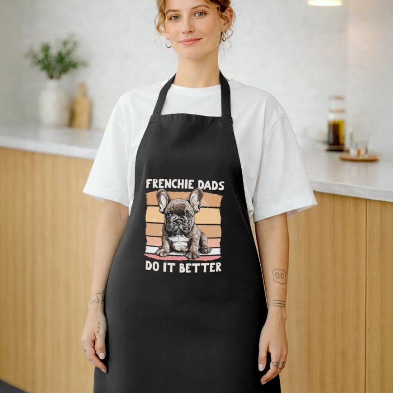 Frenchie Dads Do It Better Tablier de cuisine