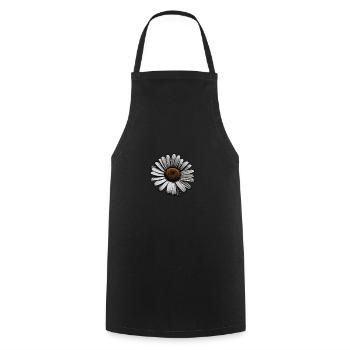 Daisy Sillouetthe - Cooking Apron - black - Front - AI Model Male 185 dark (185cm)