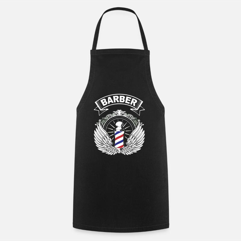 T-shirt de coiffeur - Tablier de cuisine - noir