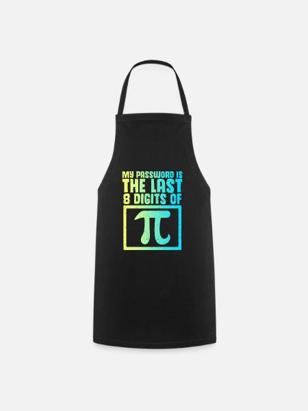 Funny password - Cooking Apron - black