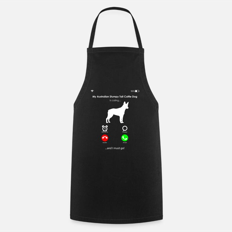 Australian Stumpy Tail Cattle Dog - Kochschürze - Schwarz