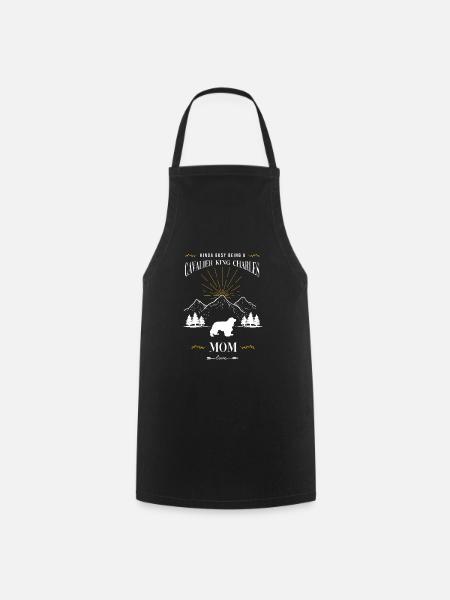 Cavalier King Charles Spaniel Cadeau - Tablier de cuisine - noir