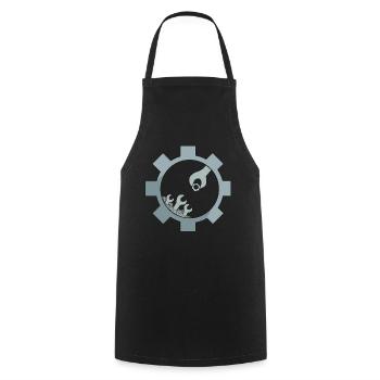 Mechanic Vogelnest Plumber Fitter Vogel - Cooking Apron - black - Front - AI Model Male 185 dark (185cm)