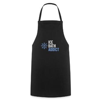 Eisbaden Gesundes Kaltes Eisschwimmen Kaltes - Kochschürze - Schwarz - Vorne - AI Model Male 185 dark (185cm)