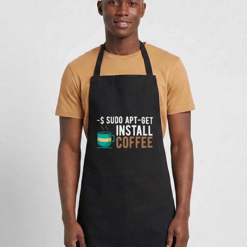 Linux Software Open Source Computer Informatics-Stu Grembiule da cucina