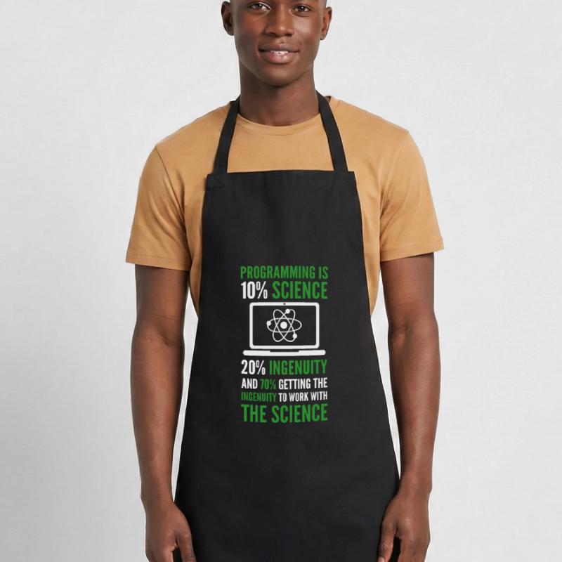 Programming is Science Computer Developer Coding Kochschürze