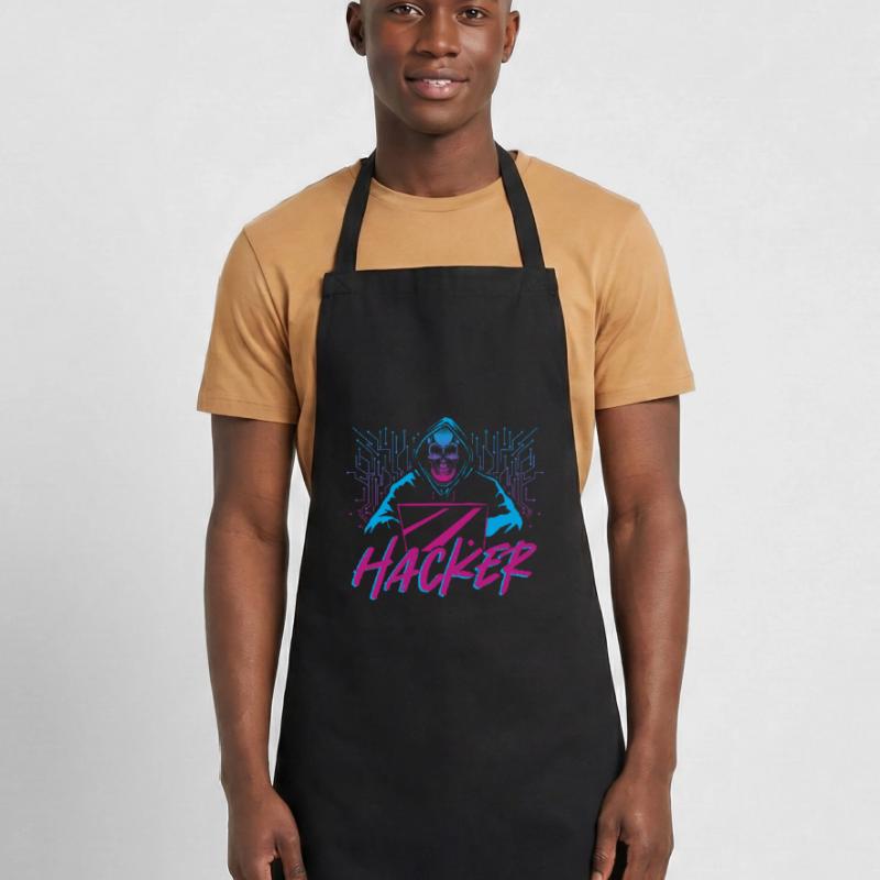 Hacker Hacking Computer Nerd Network Developer Tablier de cuisine