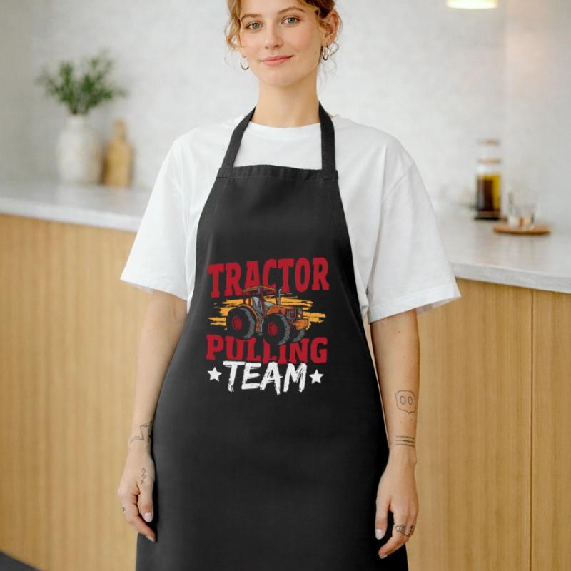 Tractor Pulling Team Tractor Puller Tractorpulling Cooking Apron