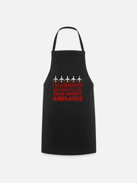 Plane pilot - Cooking Apron - black