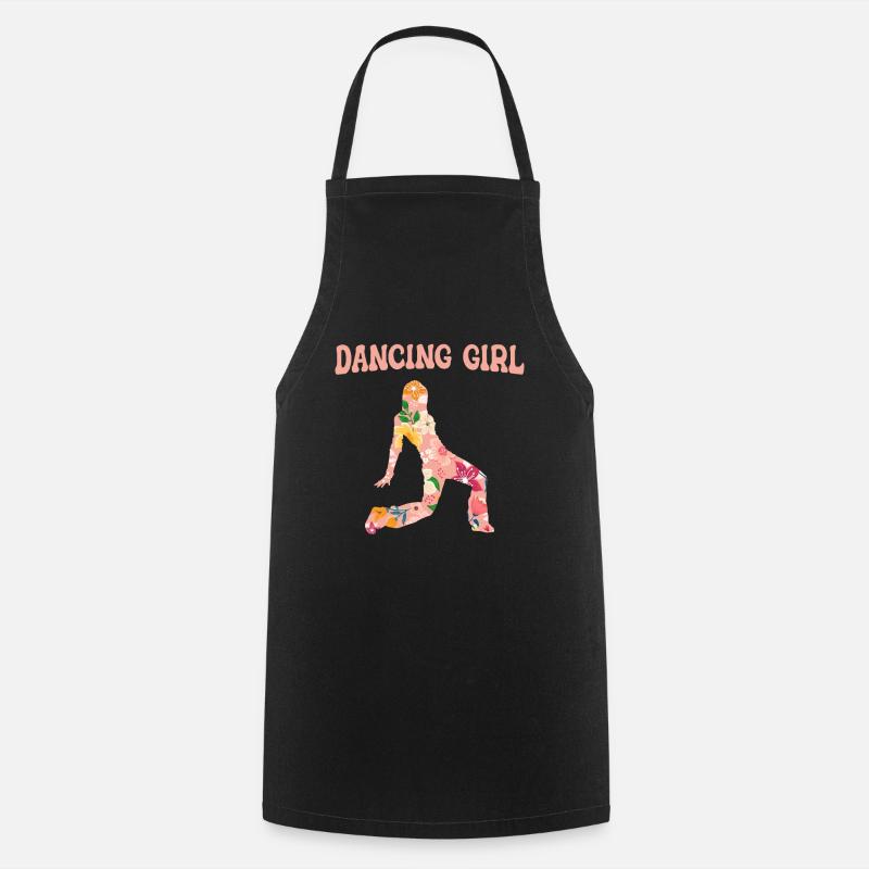 Danse dansante - Tablier de cuisine - noir