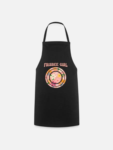 Frisbee - Kochschürze - Schwarz