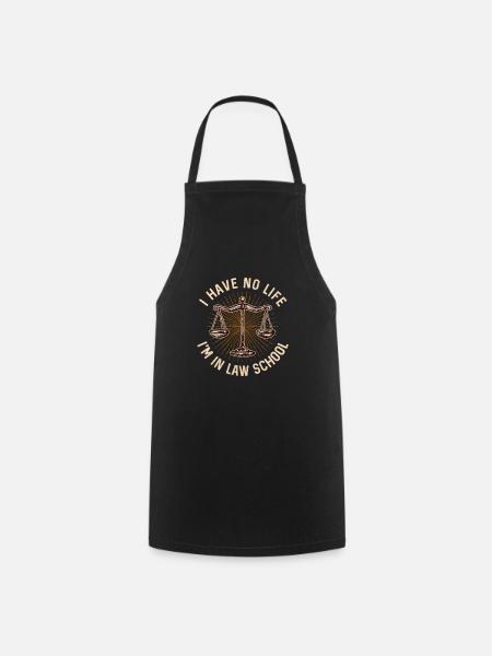 Lawyer Lawyer Lawyer Lawyer - Cooking Apron - black