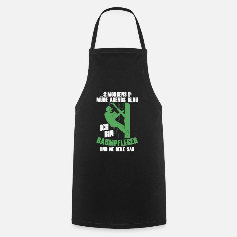Arboriculture Arboriste Grimpeur d’arbres - Tablier de cuisine - noir