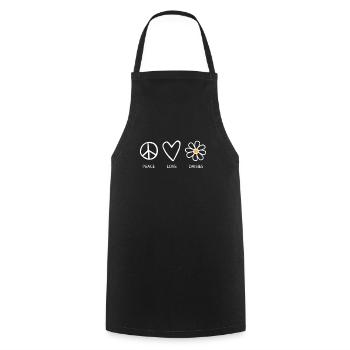 Hobby Gardener Garden Gardener Daisy - Cooking Apron - black - Front - AI Model Male 185 dark (185cm)