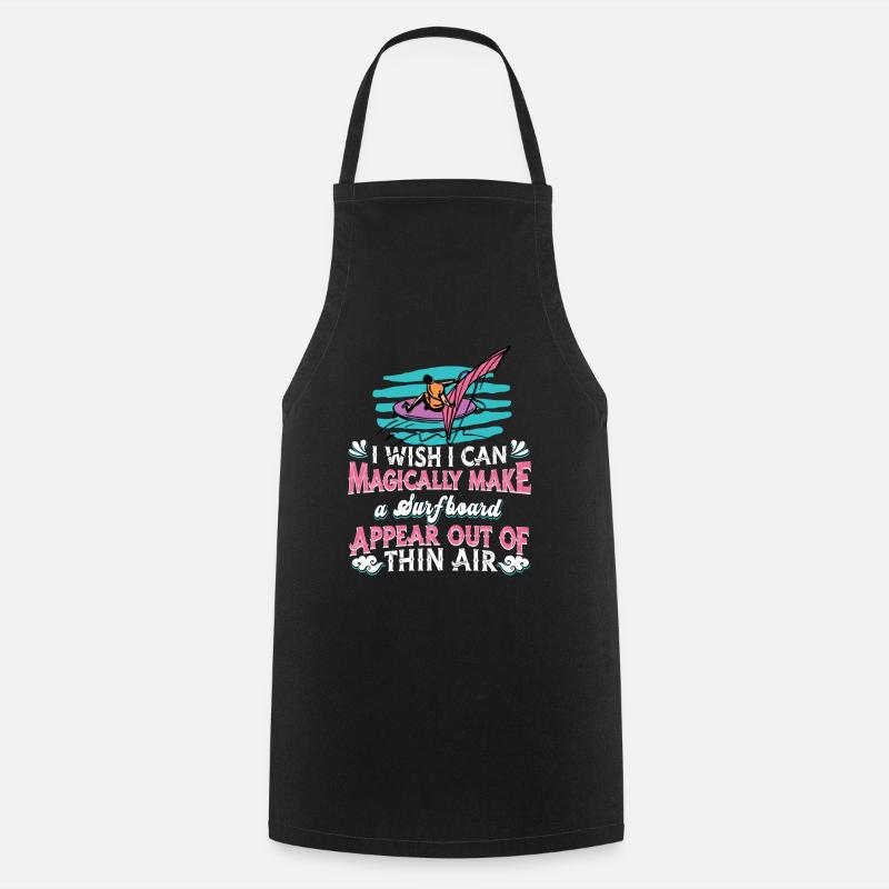 Planche à voile Windsurfen - Tablier de cuisine - noir
