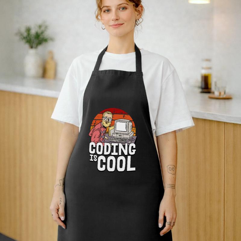 Programmierer Coder Software Entwickler Kochschürze