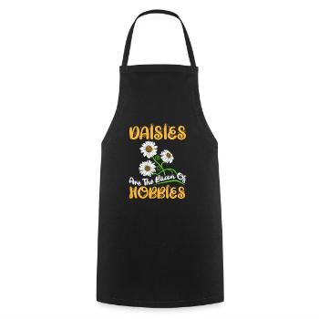 Hobby Gardener Garden Gardener Daisy - Cooking Apron - black - Front - AI Model Male 185 dark (185cm)