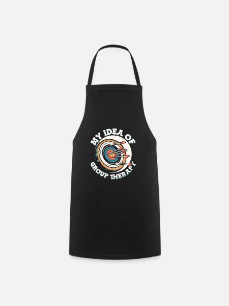 Archer Archery Arrow Archery Archery - Cooking Apron - black