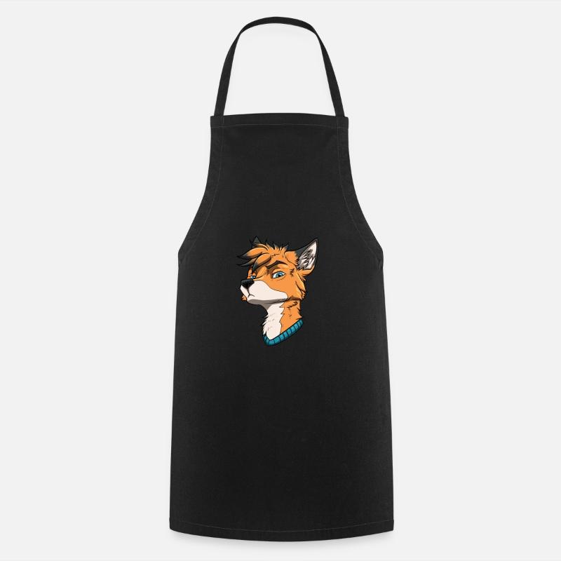 Furry Fandom Fursuits - Cooking Apron - black