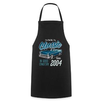I'm Not Old I'm Classic Car Vintage Born In 2004 - Cooking Apron - black - Front - AI Model Male 185 dark (185cm)