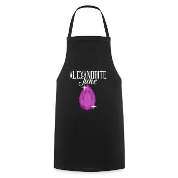 Prospectors Digging Treasure - Cooking Apron - black - Front - AI Model Male 185 dark (185cm)