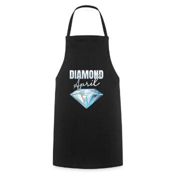 Prospectors Digging Treasure - Cooking Apron - black - Front - AI Model Male 185 dark (185cm)