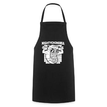 Biology Biologist Children Biology - Cooking Apron - black - Front - AI Model Male 185 dark (185cm)
