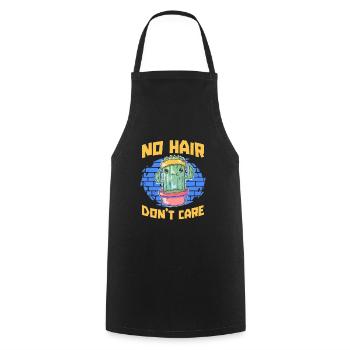 Jardin de cactus - Tablier de cuisine - noir - Devant - AI Model Male 185 dark (185cm)