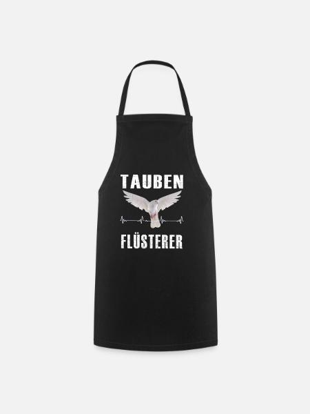 Taubenflüsterer - Kochschürze - Schwarz