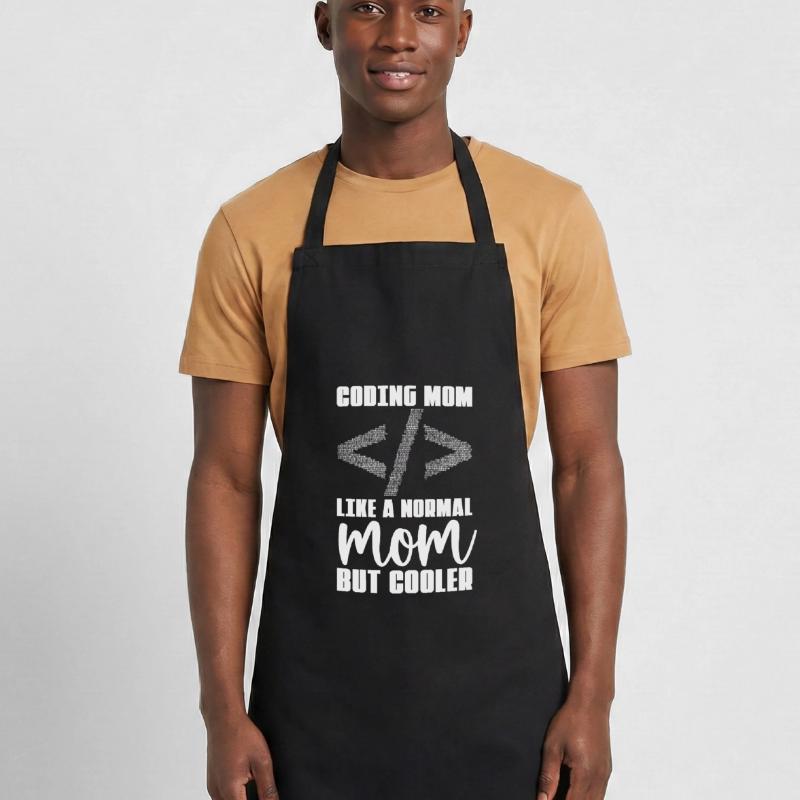 Entwickler Coder Programmierer Mama Kochschürze