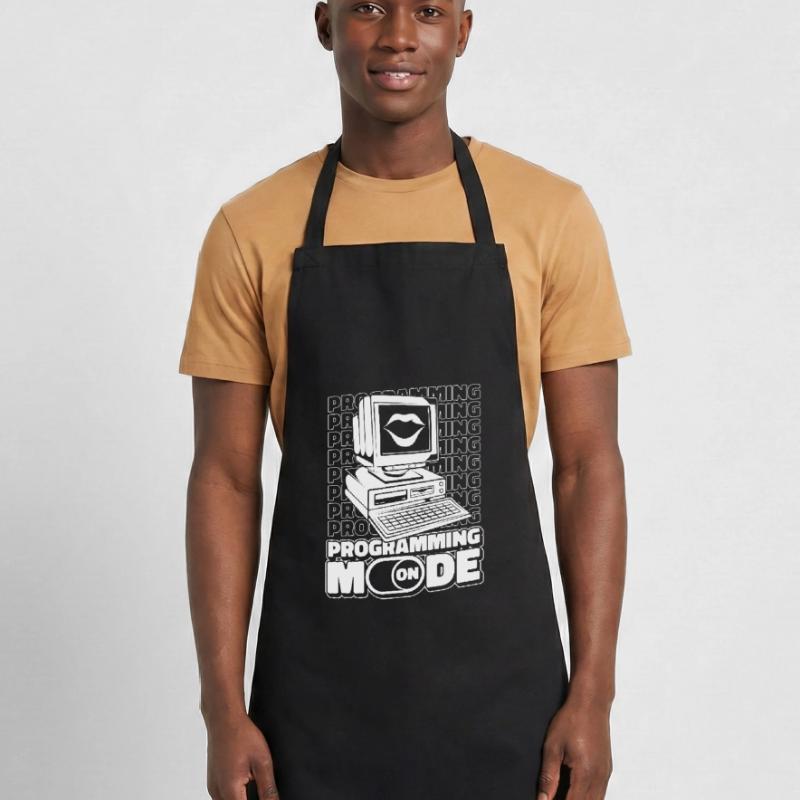 Développeur Coder Programmeur Mode activé Tablier de cuisine