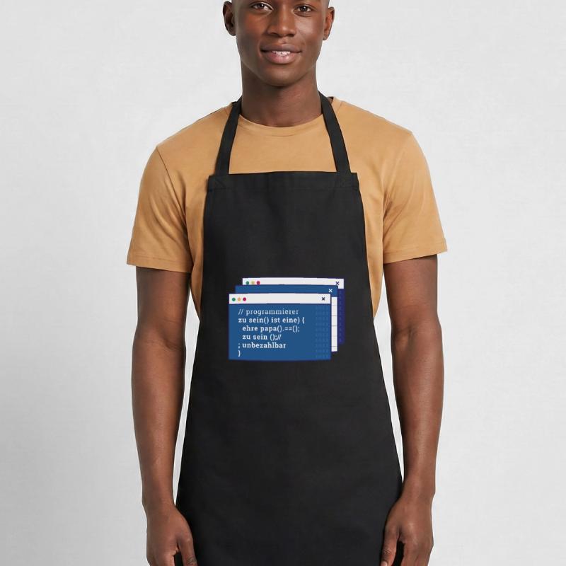 Developer Coder Programmer Father Cooking Apron