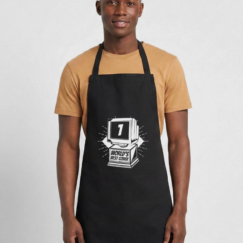 Developer Coder Programmer Worlds Best Coder Cooking Apron