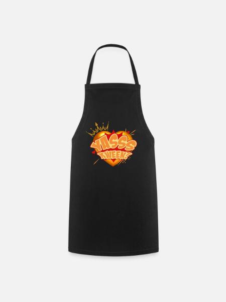 Yasss Kween! - Cooking Apron - black