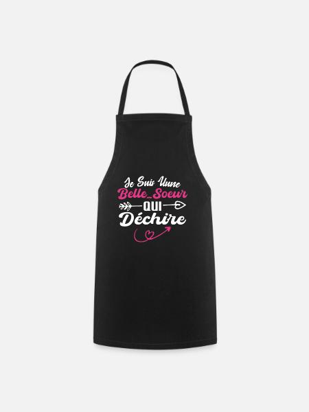 Belle Sœur Qui Déchire - Belle Soeur Qui Déchire - Tablier de cuisine - noir