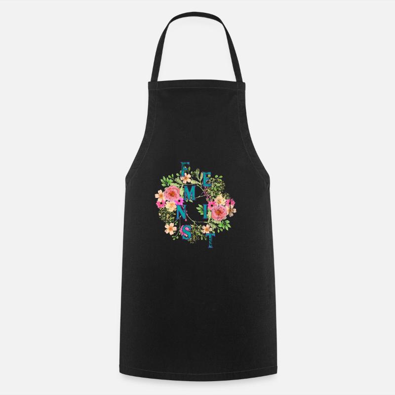 Feminist gift - Cooking Apron - black