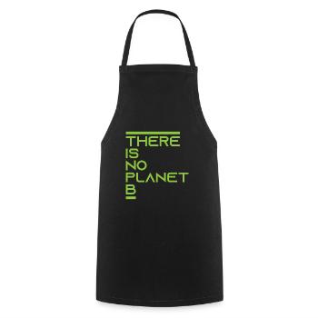 Il n'y a pas de cadeau Planet B - Tablier de cuisine - noir - Devant - AI Model Male 185 dark (185cm)