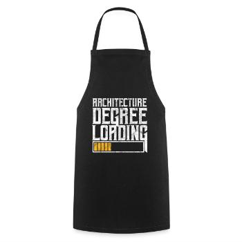 Architecte - Tablier de cuisine - noir - Devant - AI Model Male 185 dark (185cm)