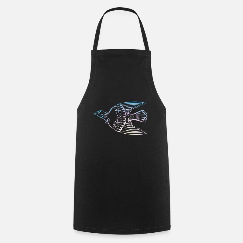colombe - Tablier de cuisine - noir