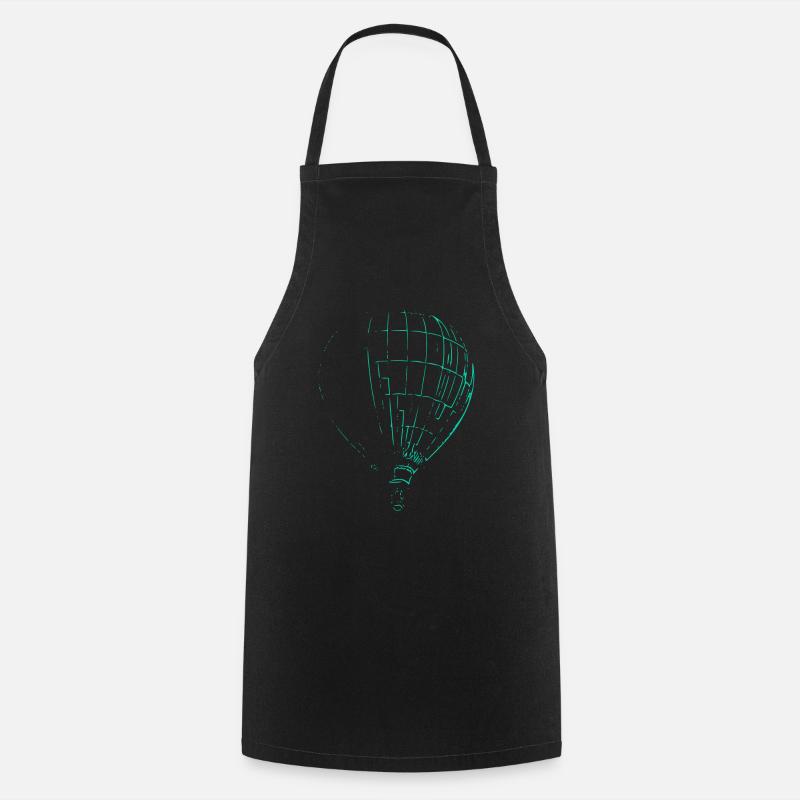 Montgolfière - Tablier de cuisine - noir