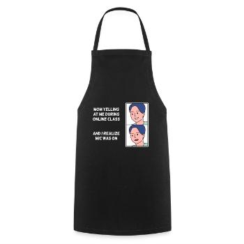 Conception de cours en ligne pour les jeunes fiers Pinoys - Tablier de cuisine - noir - Devant - AI Model Male 185 dark (185cm)